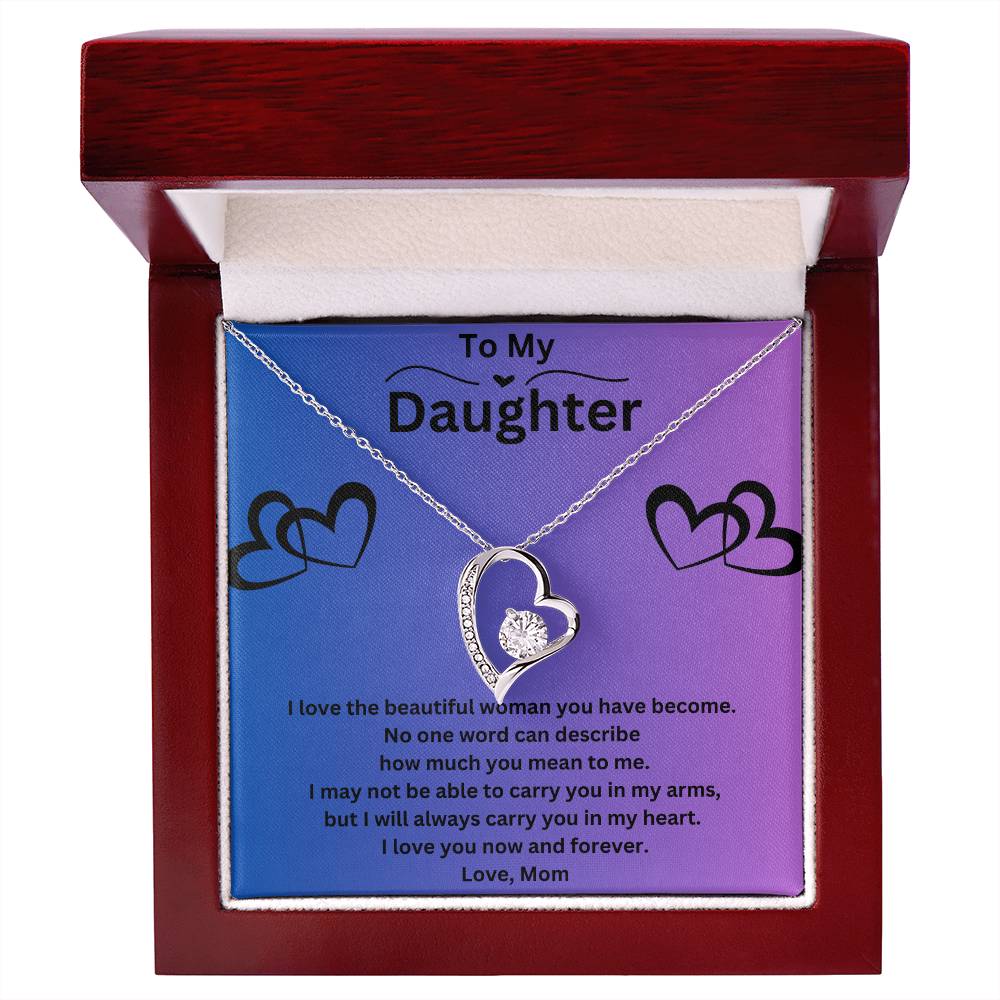 To My Daughter - Beautiful Woman - Necklace