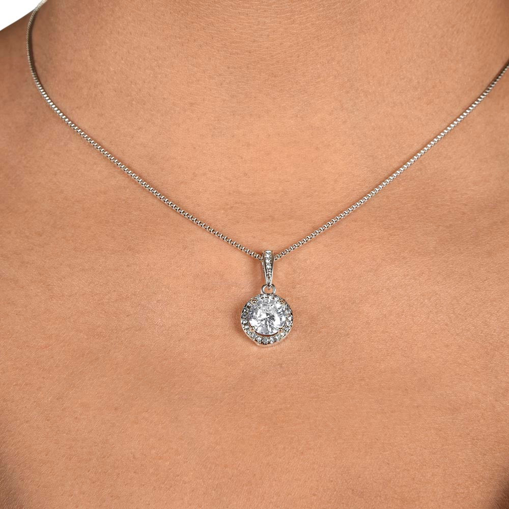 To My Mom - Because of You - Necklace