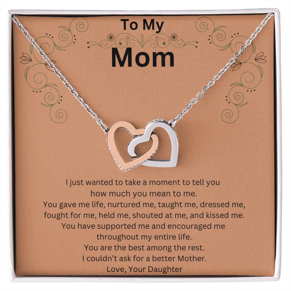 To My Mom - Best Among the Rest - Necklace