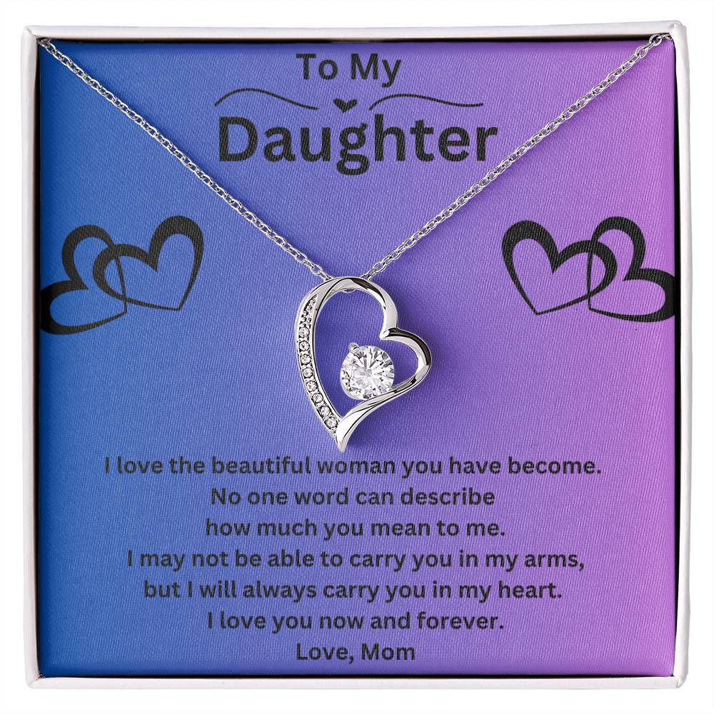 To My Daughter - Beautiful Woman - Necklace